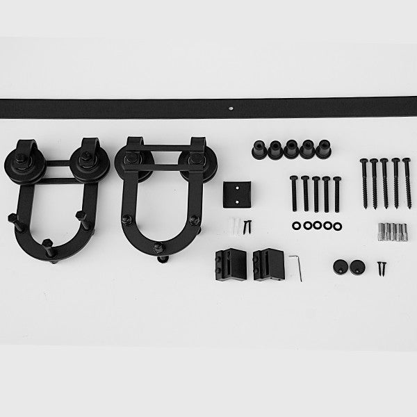 Waggoner Barn Door Hardware Kit, 100" Rail