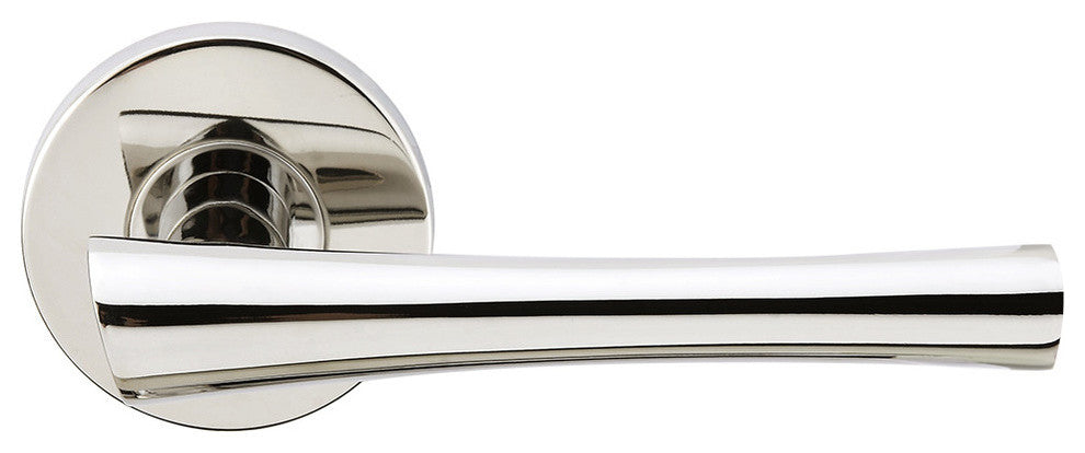 Champagne Lever, Half Passage, RH, Polished Stainless Steel, 2-3/8" Backset