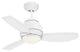 Curva 44" Fan, White