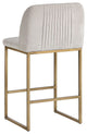 Nevin Stool, Polo Club Muslin, Counter Height