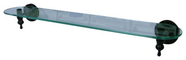 Glass Shelf, Satin Nickel