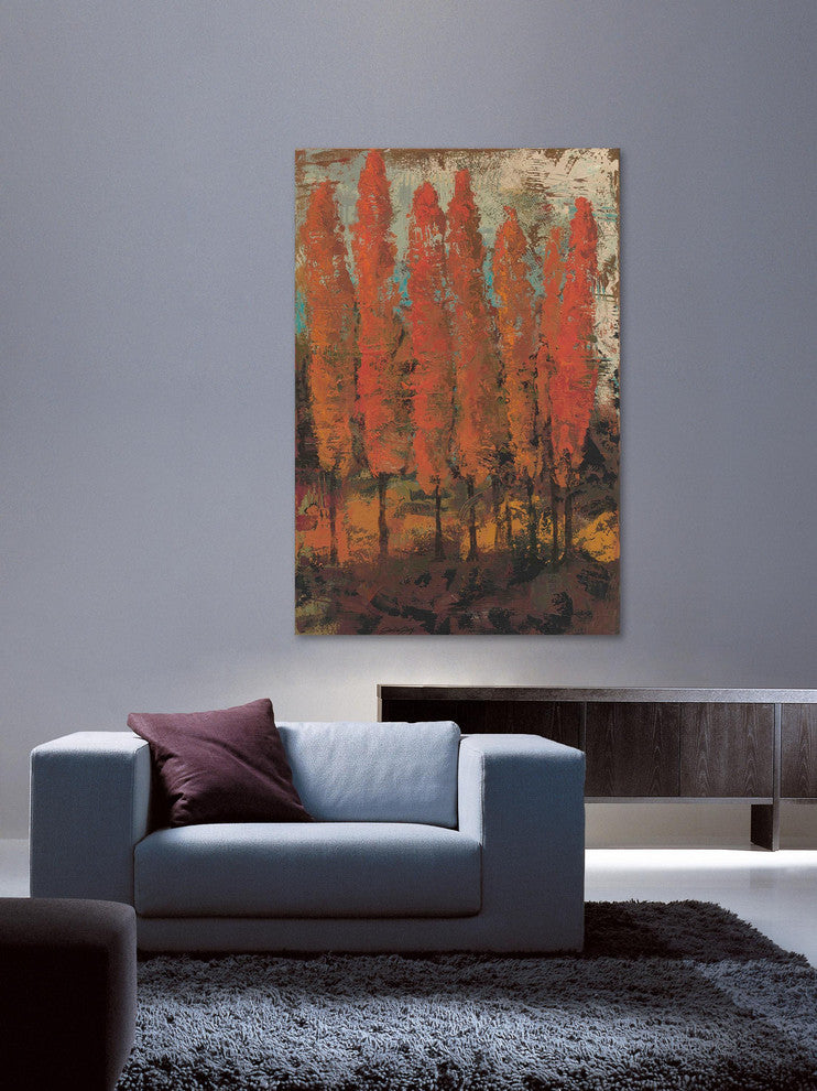 "Seinna Sunset" Painting Print on Wrapped Canvas by Julie Joy