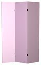6' Tall Double Sided Lilac Palette Canvas Room Divider