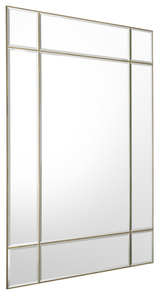 Brass Framed Bevelled Mirror XL | Eichholtz Beaumont