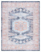 Safavieh Serapi SEP382 Rug Machine-Washable, Terracotta/Blue, 8'x10'