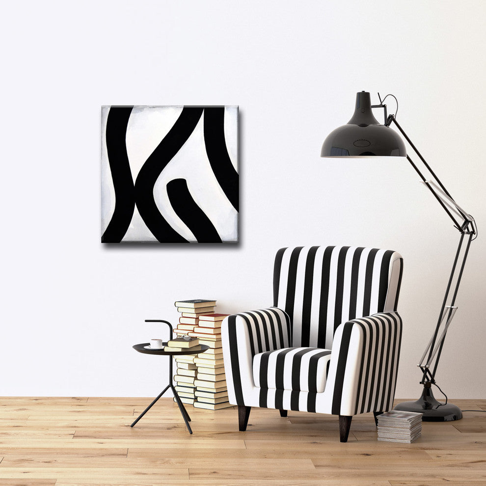 Ready2HangArt 'Curves I' by Norman Wyatt Jr. Canvas Art, 20" Hx20" Wx1.5" D