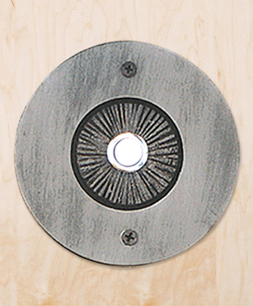 Shield Bell Plate With Button, Verde