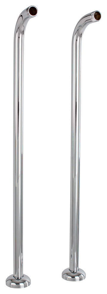 Cheviot Products Free Standing Heavy Duty Water Supply Lines, Chrome