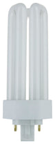 10 Pack Sunlite 26 Watt Plt 4 Pin Triple Tube, Gx24Q 3 Base, Daylight