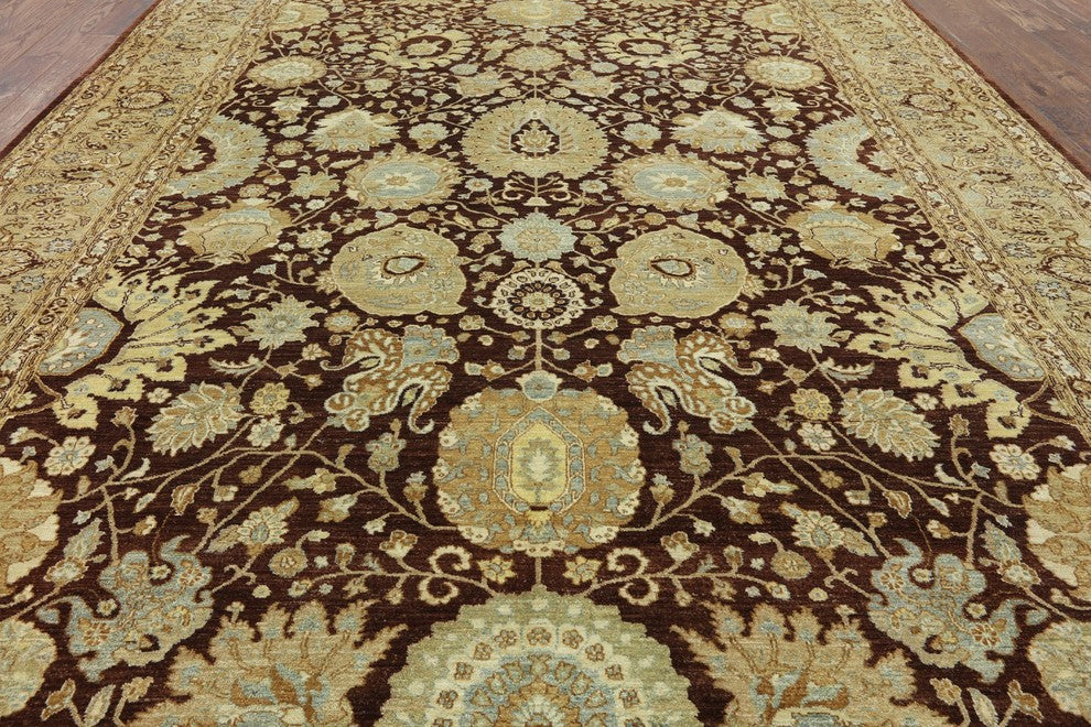 9'x13' Peshawar Hand Knotted Oriental Rug, MC470