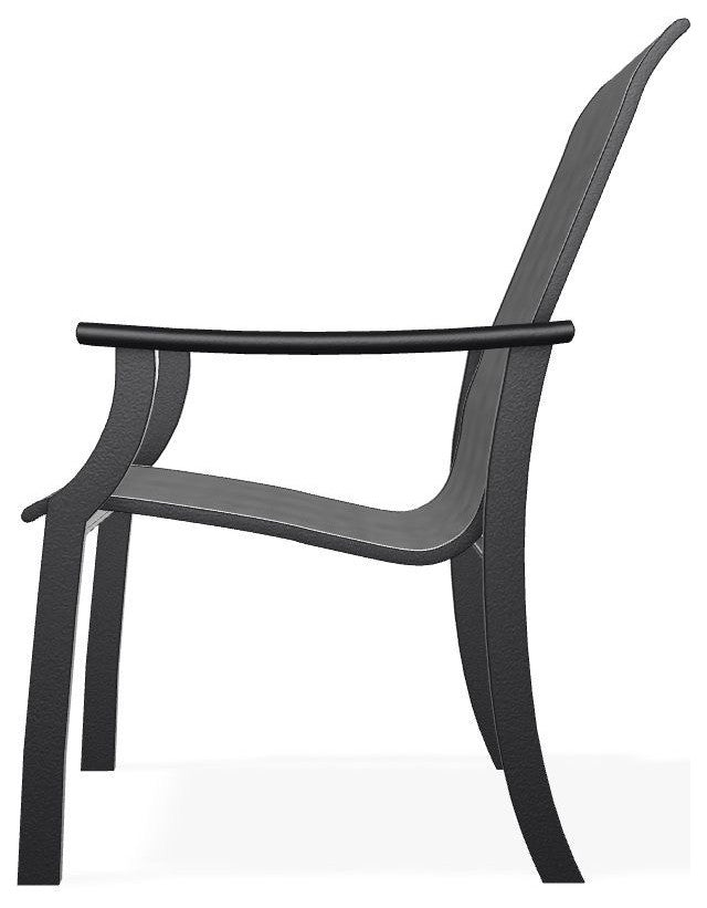 St. Catherine Sling Outdoor Armchair, Collect Charcoal/Black
