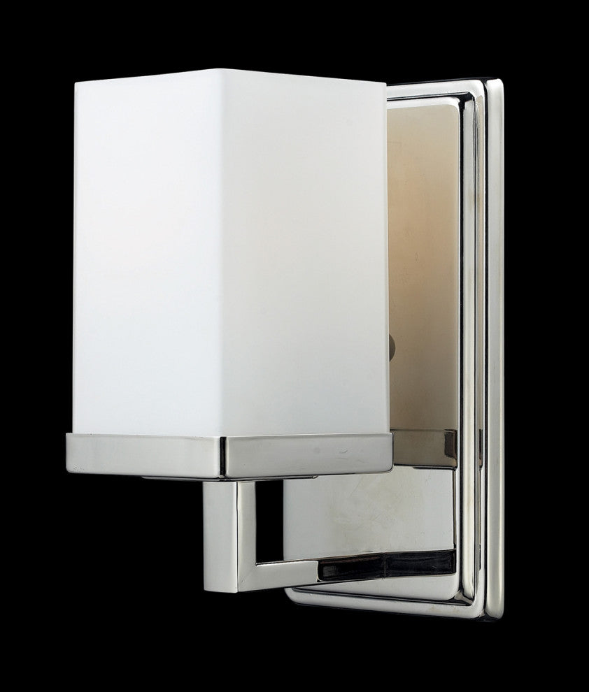 Tidal 1 Light Vanity in Chrome