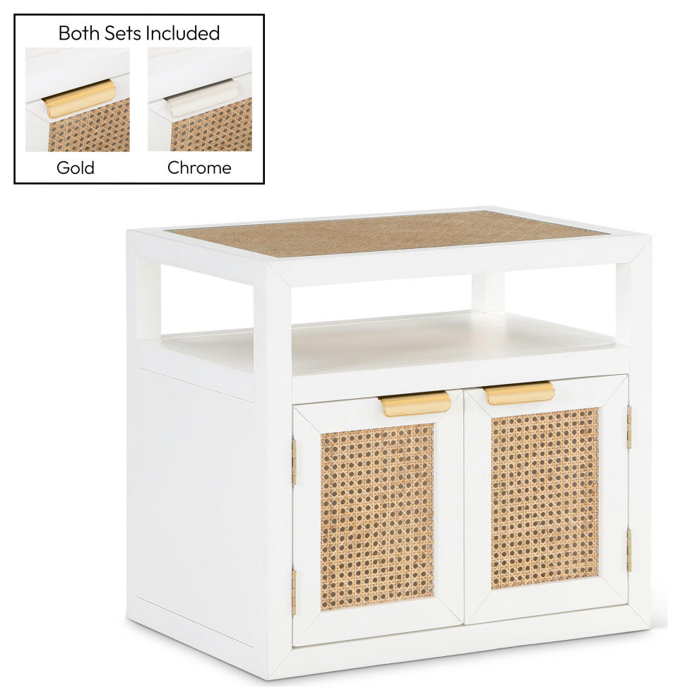 Cole Night Stand, White