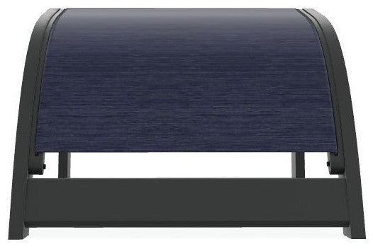 Adirondack Sling Outdoor Ottoman, Collect Indigo/Graphite