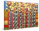 "Birch Tree Grove at Dusk" Painting Print on Canvas by Lisa Mee