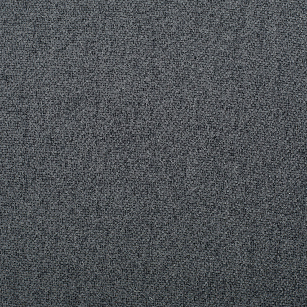 GDF Studio Evvy Fabric Storage Ottoman, Oxford Gray