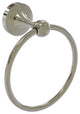 Sag Harbor Towel Ring, Polished Nickel