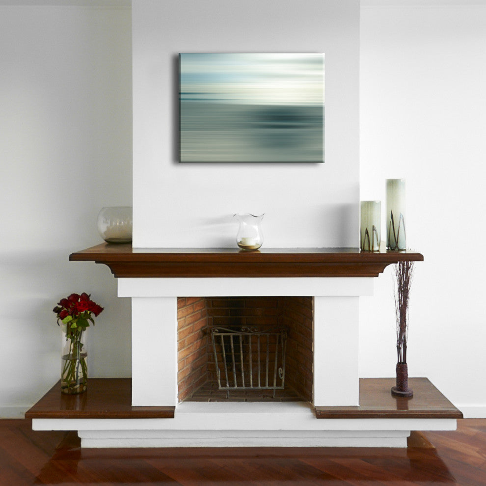 Ready2HangArt 'Blur Stripes XXXIX' Canvas Wall Art, 20 in. Highx30 in. Wide