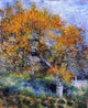 Pierre Auguste Renoir The Pear Tree Premium Canvas Print