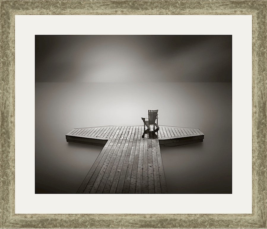 Lake Simcoe Framed Fine Art Paper Print With Glass
