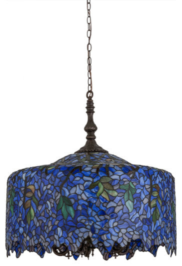 Meyda lighting 21936 30"W Tiffany Wisteria Pendant