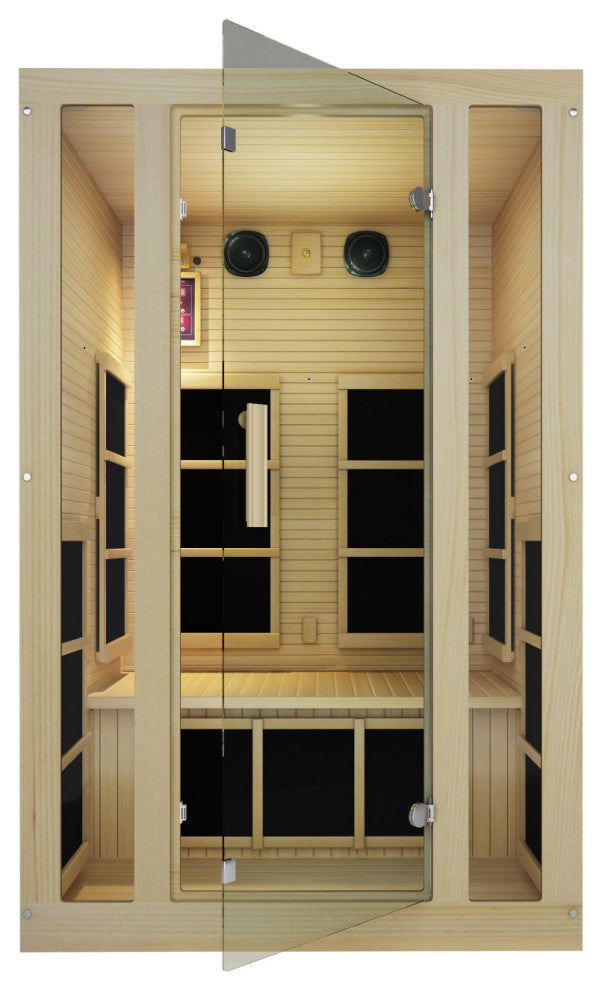 JNH Lifestyles Joyous 2 Person Low EMF Far Infrared Sauna
