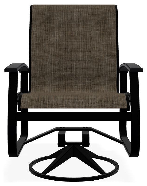 Belle Isle Sling Outdoor Swivel Rocker, Deacon