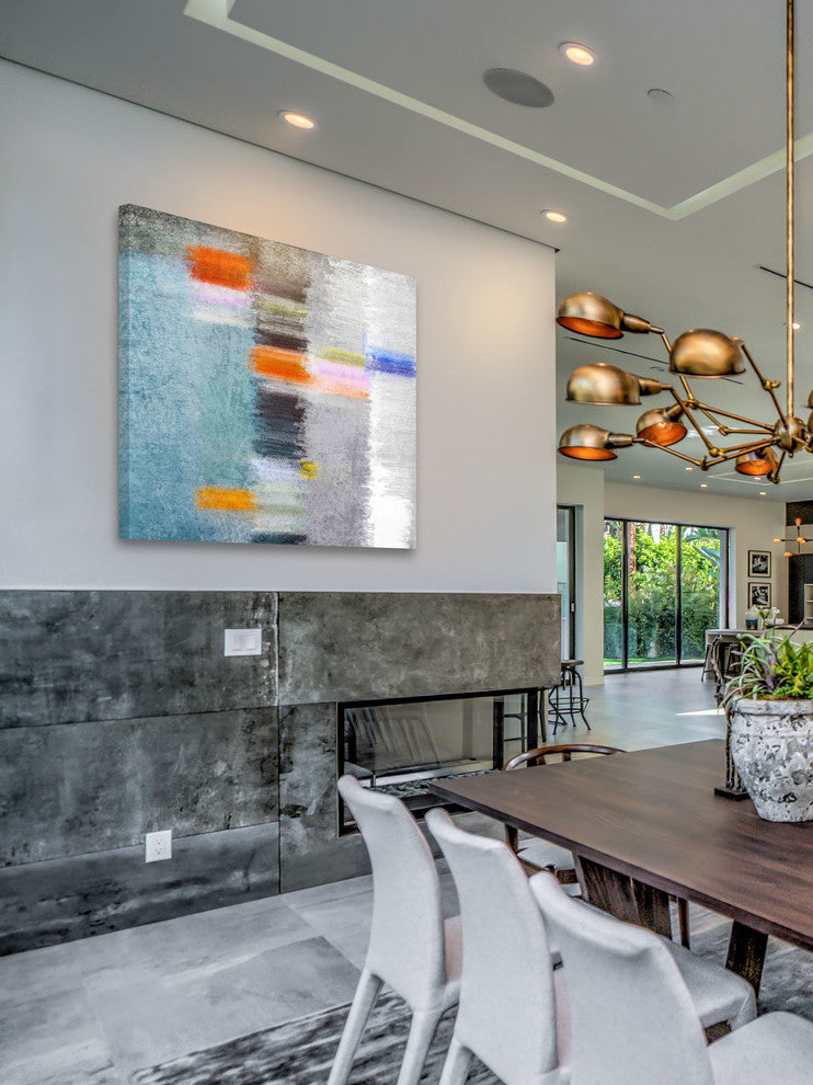 "Abstract 47" Painting Print on Canvas by Irena Orlov