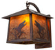 14"W Stillwater Duck Curved Arm Wall Sconce