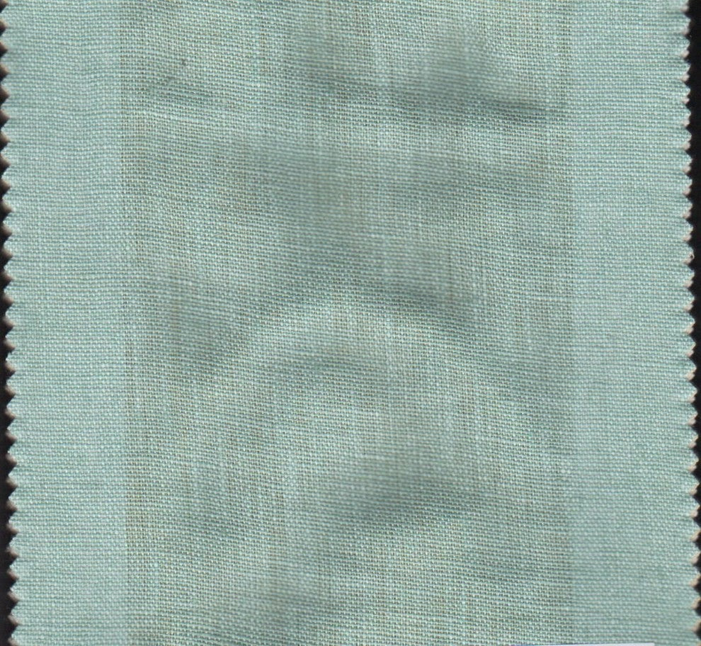 Elizabeth Grommet Top Linen Drape, Spa, 50"x108"