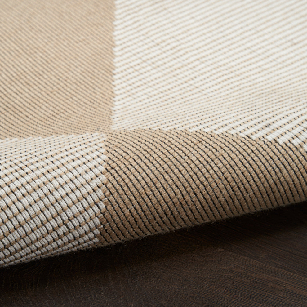 Nourison Washable Modern Jute 2' x 3' Natural Ivory Modern Indoor Rug