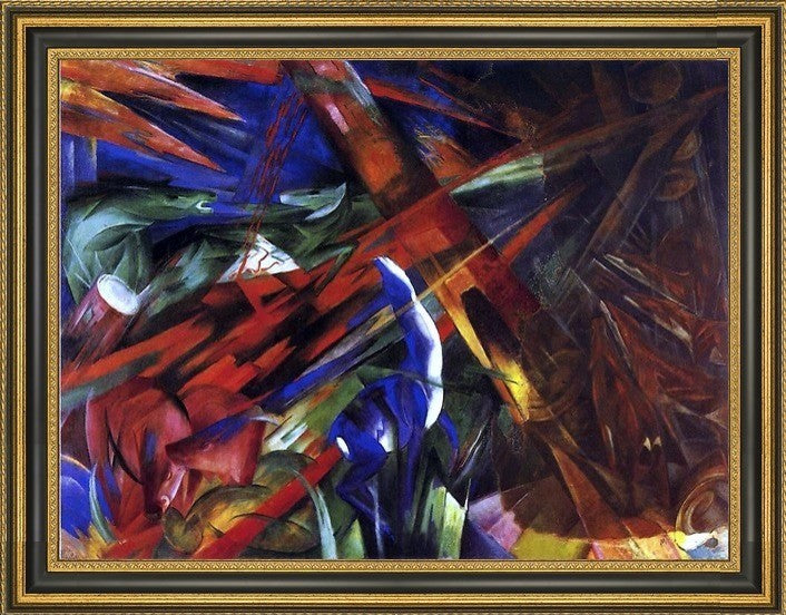 Franz Marc Animal Destinies (Trees Show their Rings  Animals their Veins)