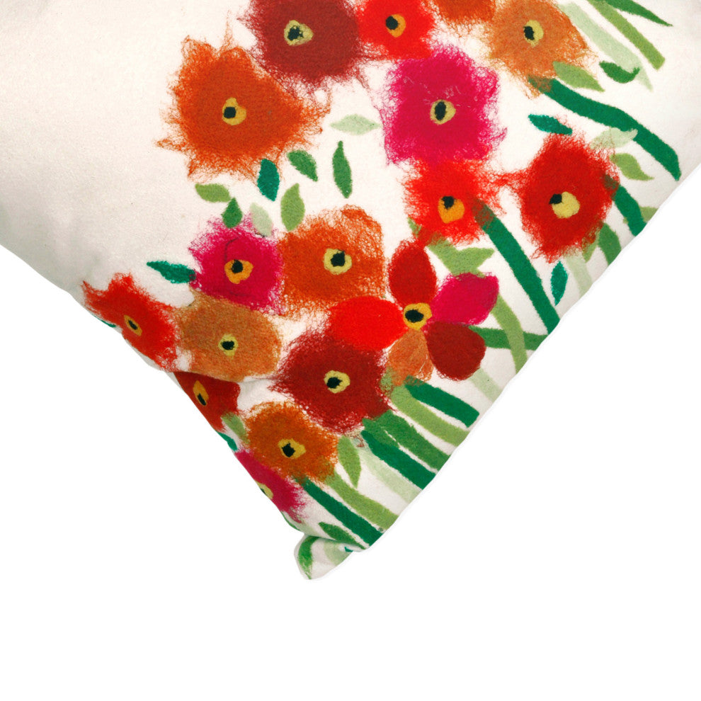 Visions II Poppies Pillow, 20"x20"