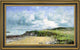 Eugene-Louis Boudin the Coast of Portrieux Framed Premium Canvas Print, 15"x30"