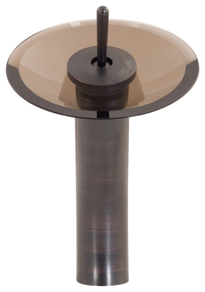 Topia Single Lever Waterfall Vessel Faucet, Oil Rubbed Bronze