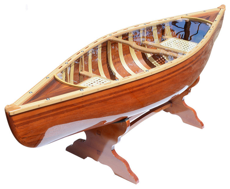 Canoe Table 5 Feet handmade wooden boat