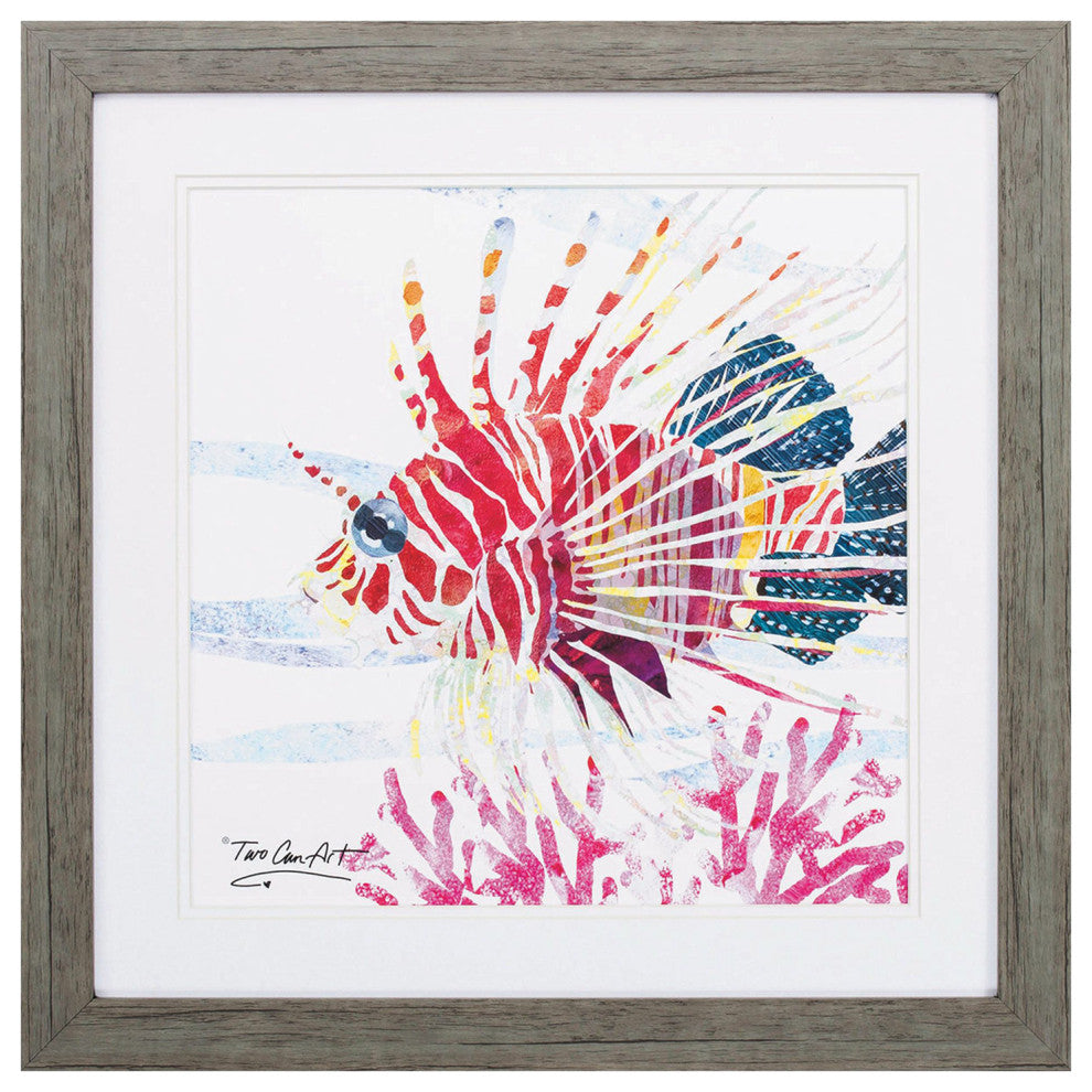 Sea Creature Fish Framed Art