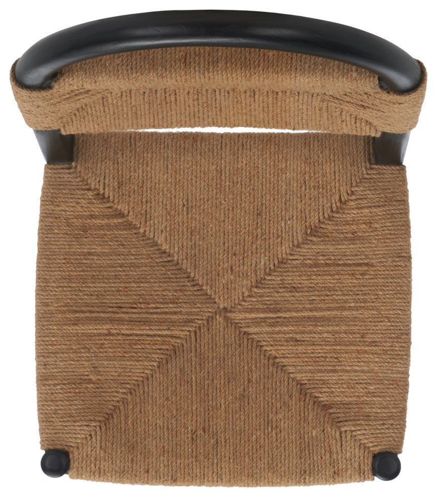Safavieh Ottilie Dining Chair, Black/Natural