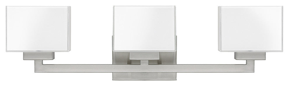 Tahoe 3-Light Vanity, Brushed Nickel