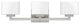 Tahoe 3-Light Vanity, Brushed Nickel