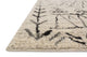 Gray and Black, Easy Care, Stain/Fade Resistant Emory Area Rug, 3'10"x5'7"