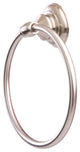 Arista Highlander Collection Towel Ring, Satin Nickel