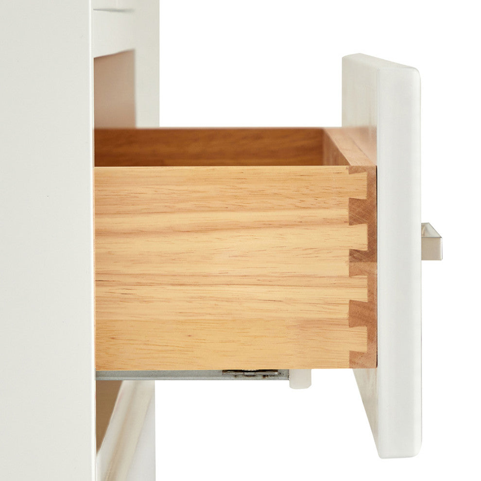 Ariel Stafford 31" Single Sink Bathroom Vanity Base, White