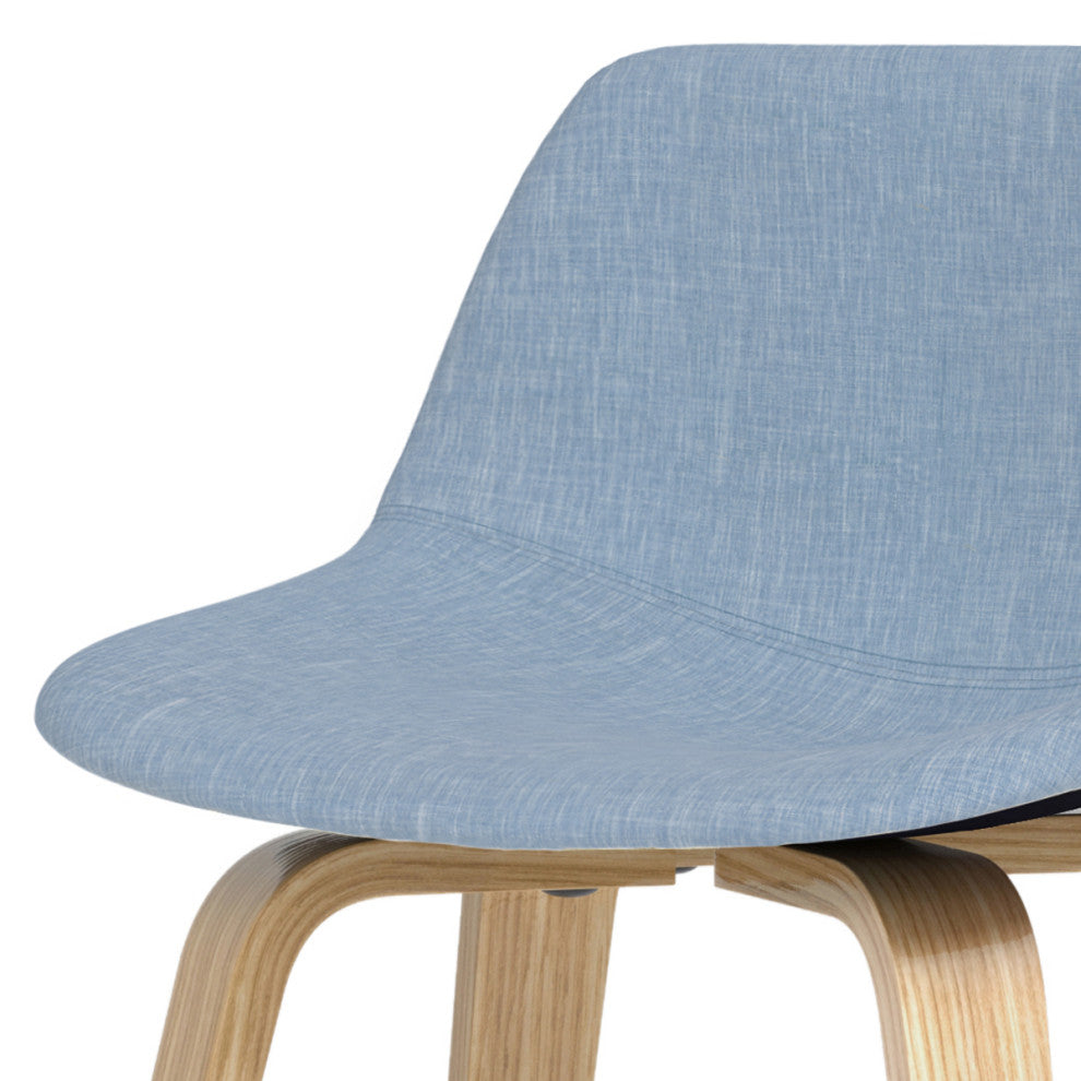 Randolph Bentwood Counter Height Stools, Set of 2, Denim Blue