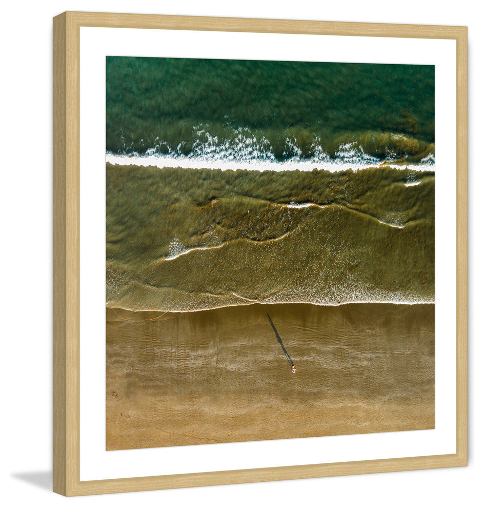 "Arriving Tide" Framed Print by Karolis Janulis