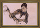 Egon Schiele Reclining Boy Leaning on His Elbow