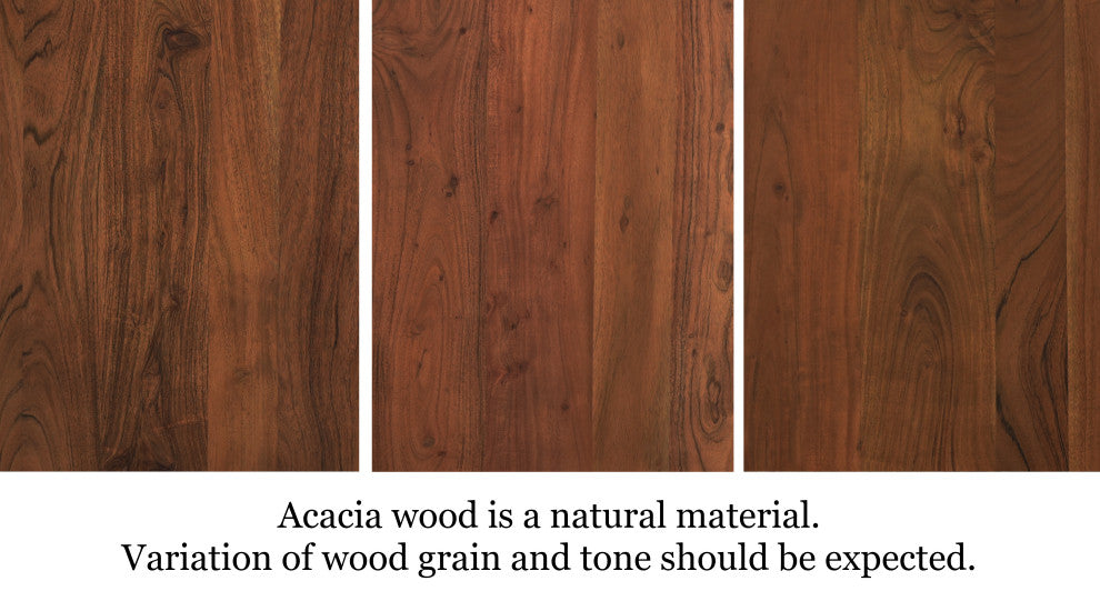 Brooks Dining Table, Americano, Black, 40"x79", U-Base