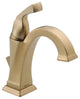 Delta Dryden Single Handle Bathroom Faucet, Champagne Bronze, 551-CZ-DST