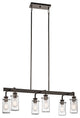 Kichler Braelyn Six Light Linear Chandelier 43059OZ