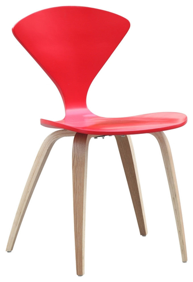 Classics Wooden Side Chair, Red